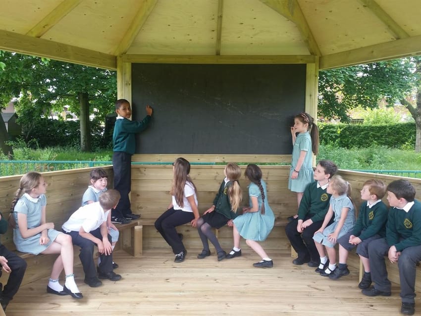 Charnwood Primary School's Secret Garden Gazebo Main Image